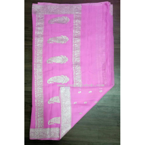 Pure Benarasi Chiffon saree - 121LSWA0006