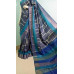 Pure Handwoven Zari Tussar Silk with handblock prints  -Z122013-23