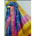 Pure Handwoven Zari Tussar Silk with handblock prints - Z122024-34