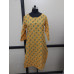 Printed Cotton Kurti   VO130-14 Blue,yellow,pink,officewear kurti