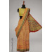  Pure Chanderi Silk Saree with Block print  with blouse   IND005