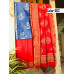 Chanderi silk  salwar suit set block printed Unstitched material  - VO137a