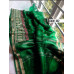 Linen silk saree - Handloom sarees -Embroidery sarees - N139A001