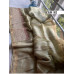 Linen silk saree - Handloom sarees -Embroidery sarees - N139A001