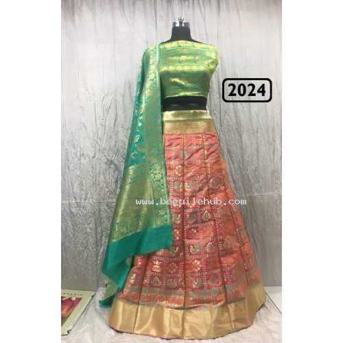 Brocade Benarasi Lehenga 2024 Brocade Benarasi Lehenga 2024
