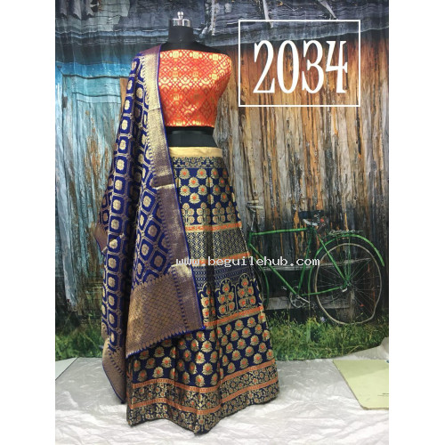 Brocade Lehenga 2034