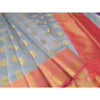 Organza Silk Handloom Saree
