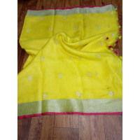 Traditional  Linen saree  