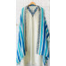 Silk Unstitched Shirt with Elegant V Neckline Handwork -  LV017