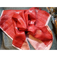 Pure Handloom Linen Checks Saree - NS029