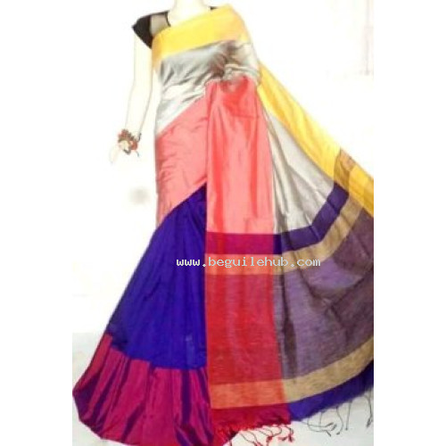 Mahaparr Silk Cotton saree-122