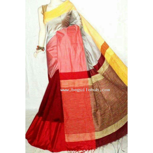 Mahaparr Silk cotton saree -124