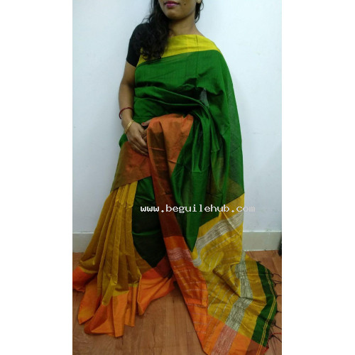 Mahaparr silk cotton saree -127