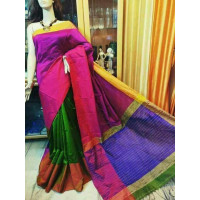 Mahaparr Silk cotton saree-131