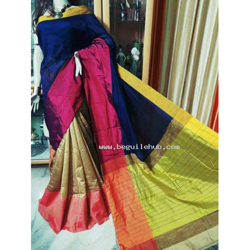 Mahaparr Silk cotton saree -141