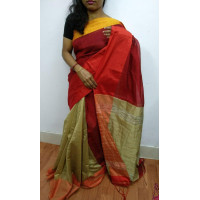 Mahaparr silk cotton saree -146