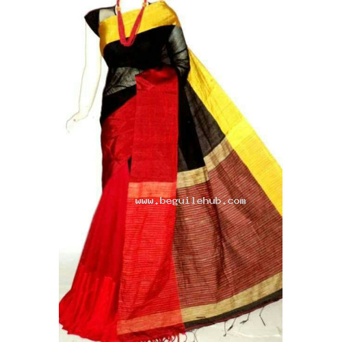 Mahaparr silk cotton saree  -149
