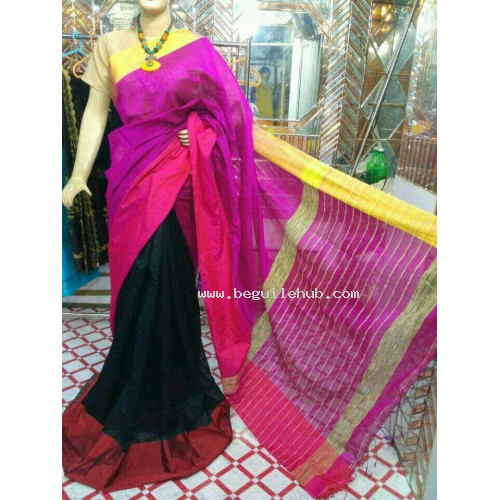 Mahaparr silk cotton saree  -152