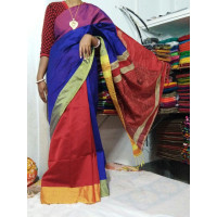 Mahaparr silk cotton saree -160